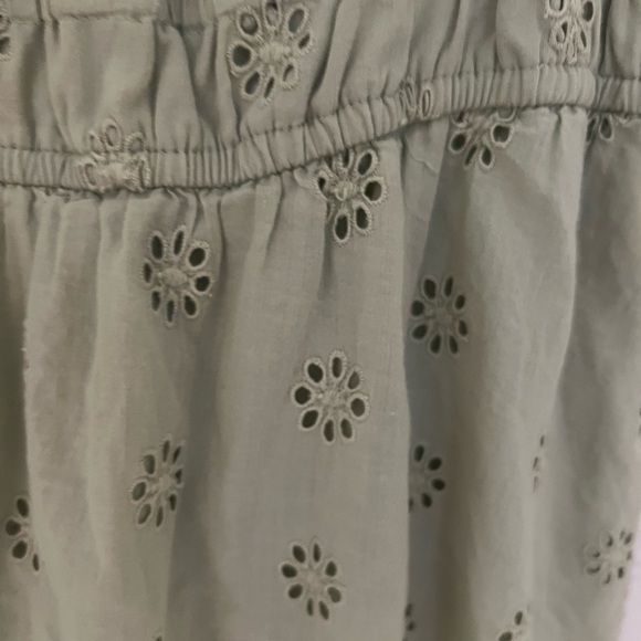 Hollister Green floral cutouts mini dress (discontinued) - Picture 2 of 4